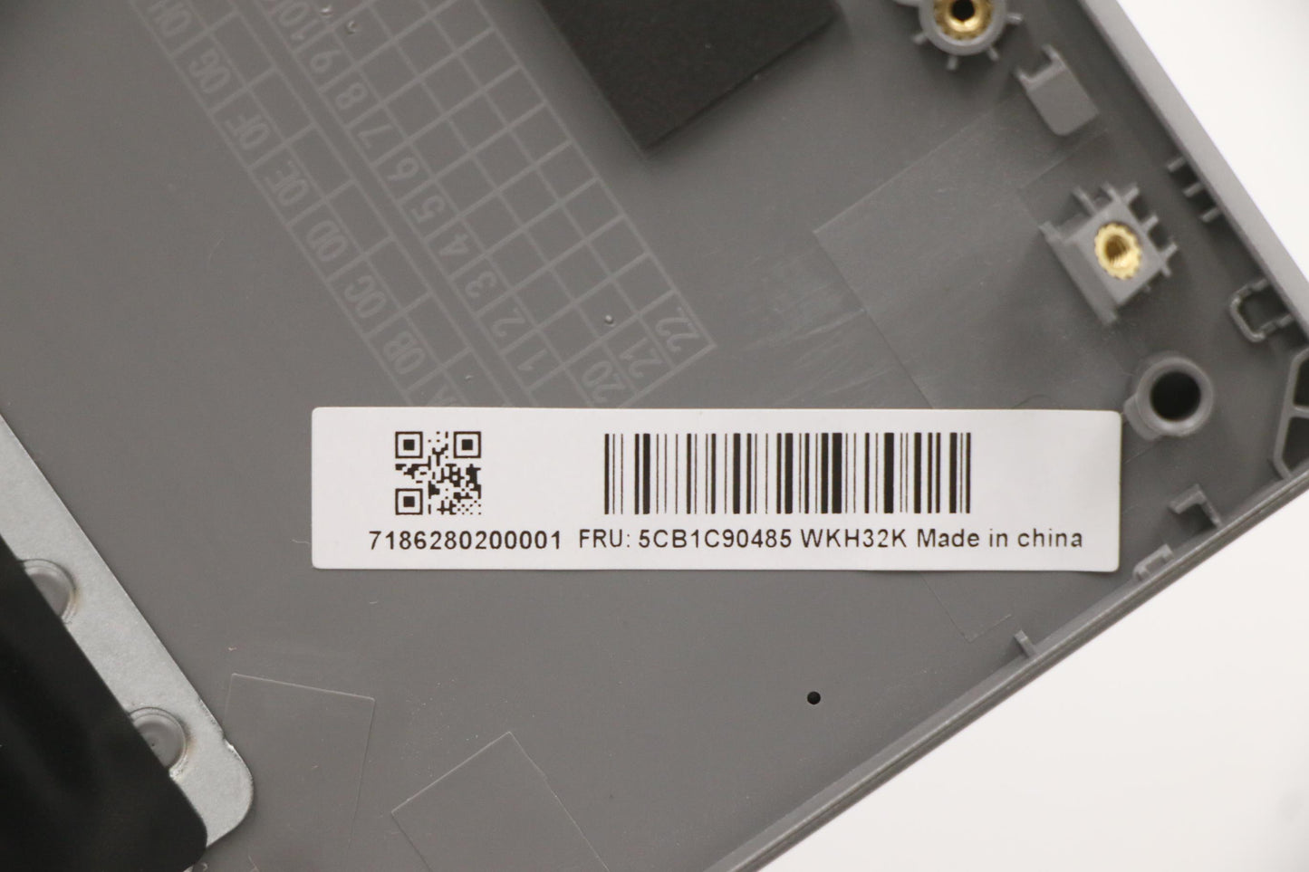 Lenovo C-Cover with Keyboard, USA English, Mineral Grey, Backlit - 5CB1C90485