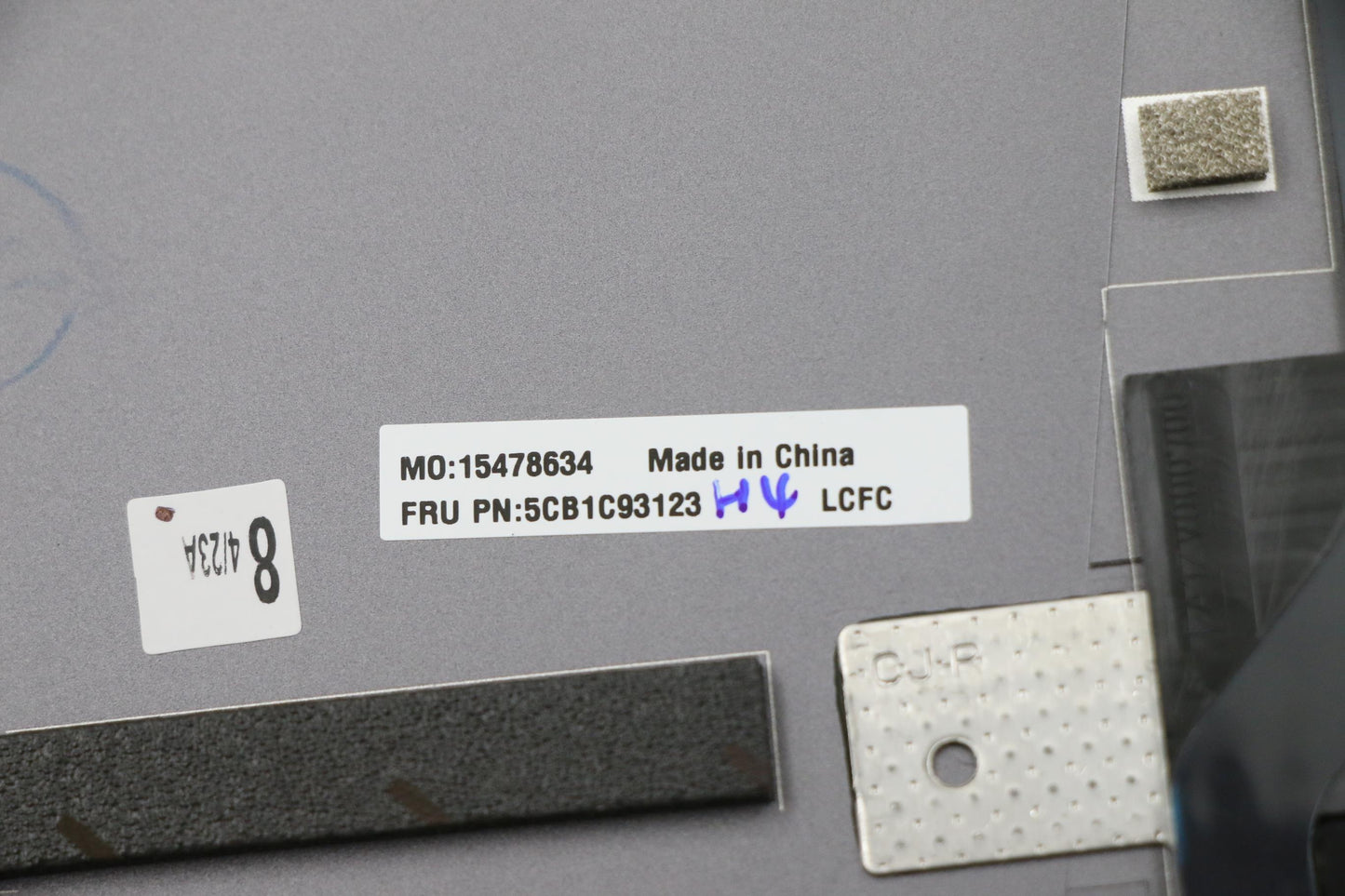 Lenovo LCD Cover, Slate Grey - 5CB1C93123