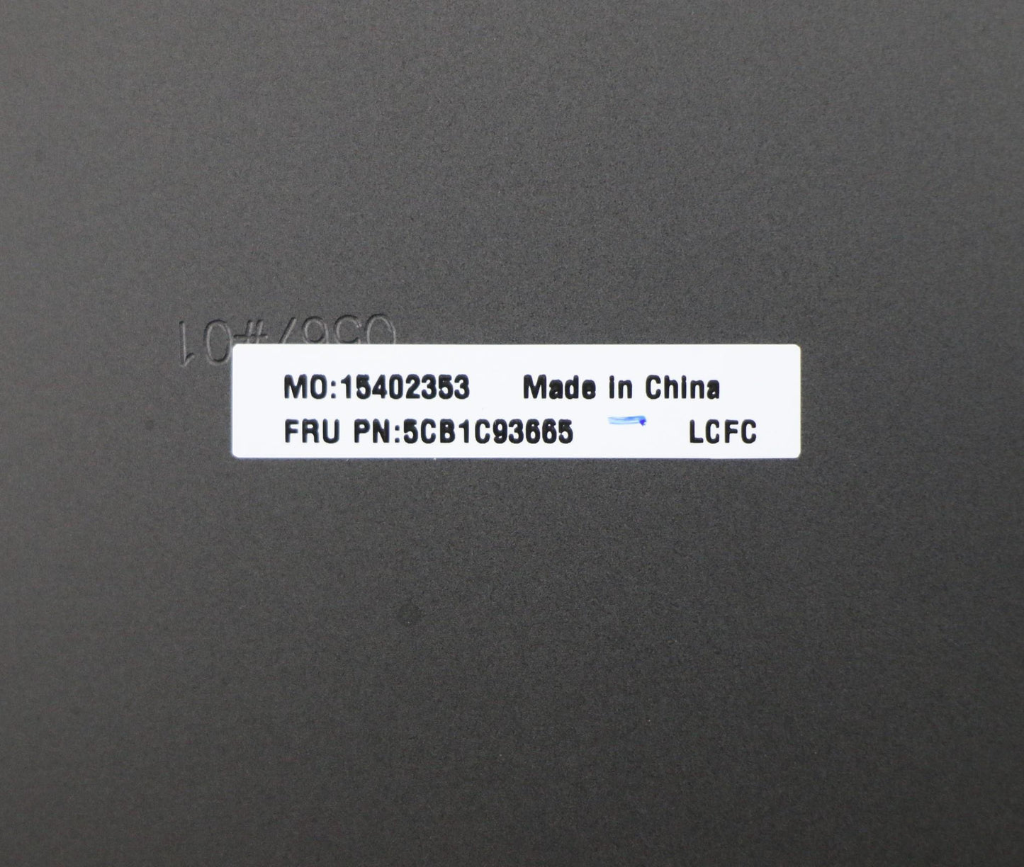 Lenovo LCD Cover, L 82K8 BK - 5CB1C93665