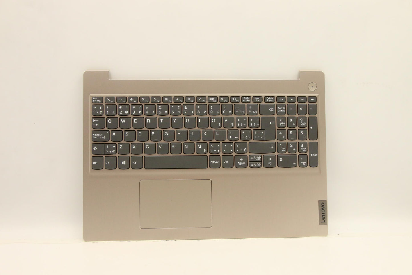 Lenovo Upper Case Assembly, French/English Keyboard, Non-Fingerprint - 5CB1D03635