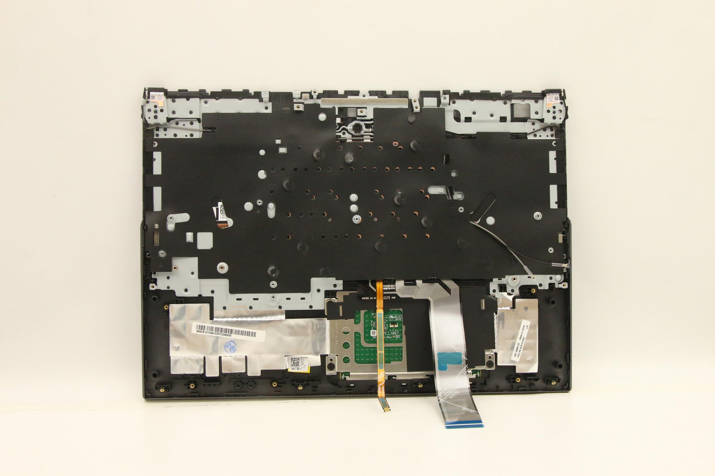 Lenovo C-Cover with Keyboard, Nordic Layout, Storm Grey, White Backlit - 5CB1D10491