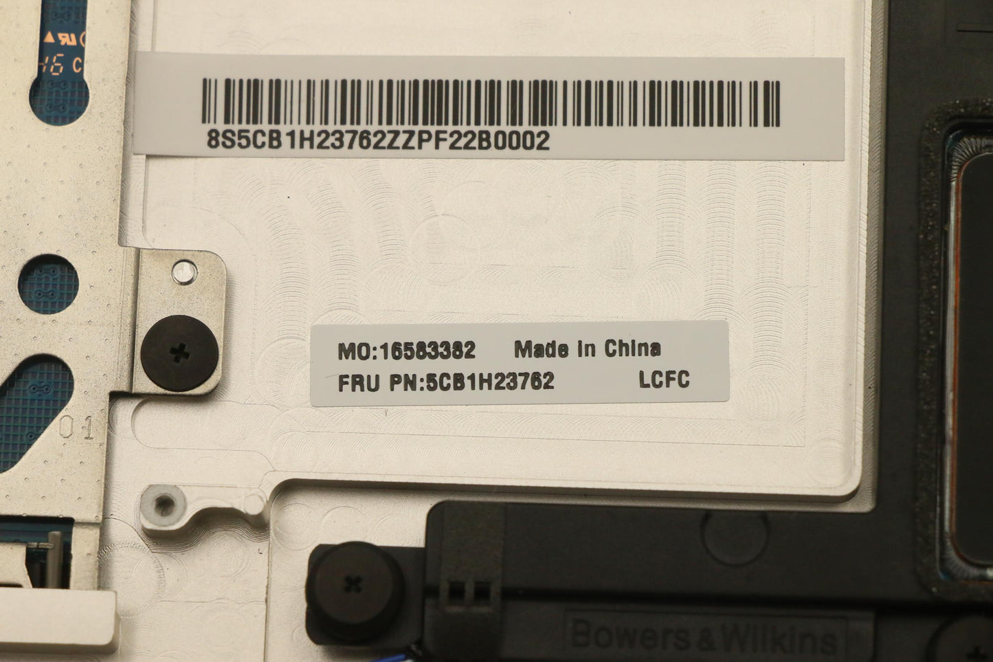 Lenovo Cover Upper Case Assembly Slv - 5CB1H23762