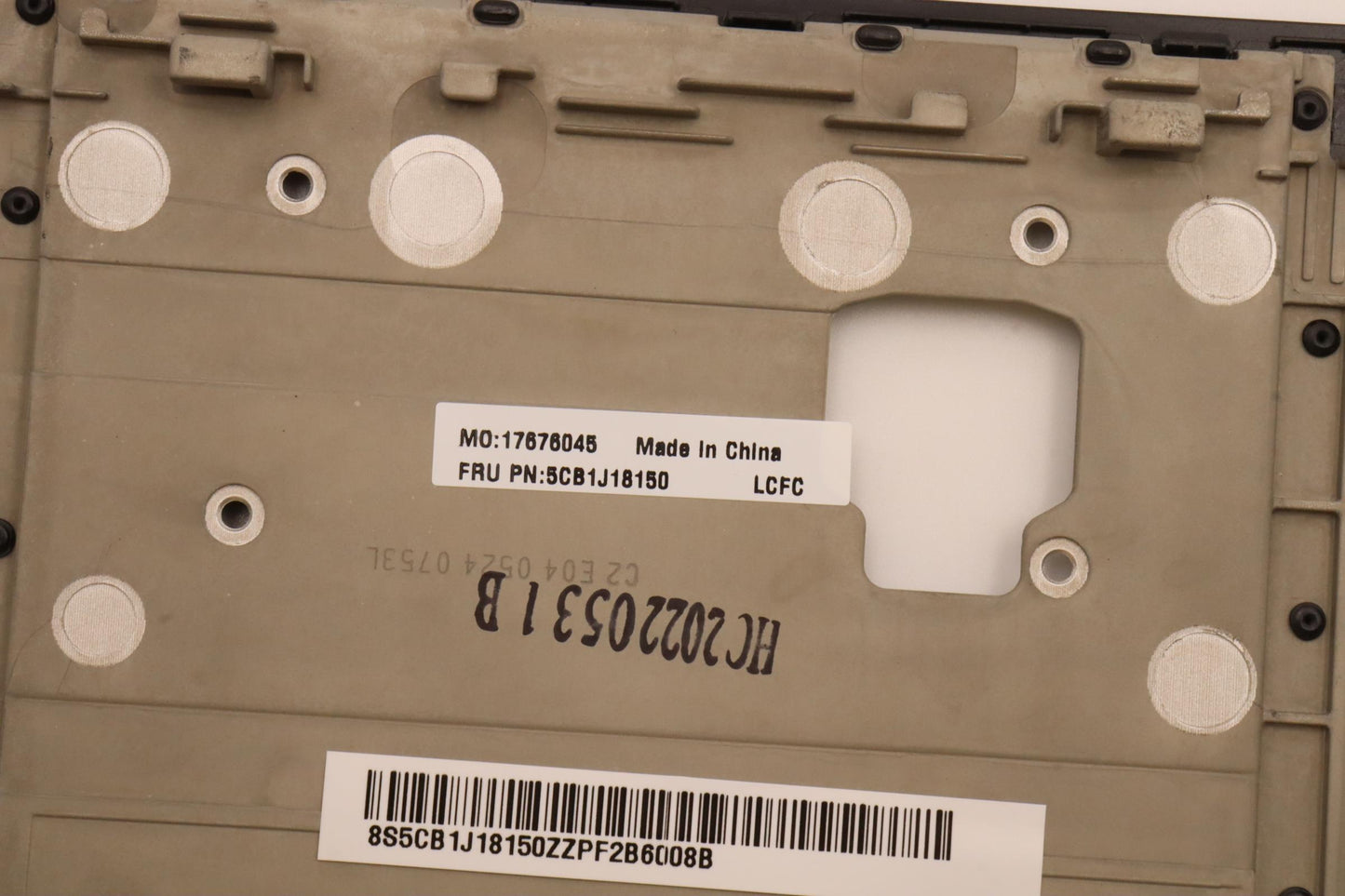 Lenovo T14 G2 C Cover WS FP Sub Assembly NU - 5CB1J18150