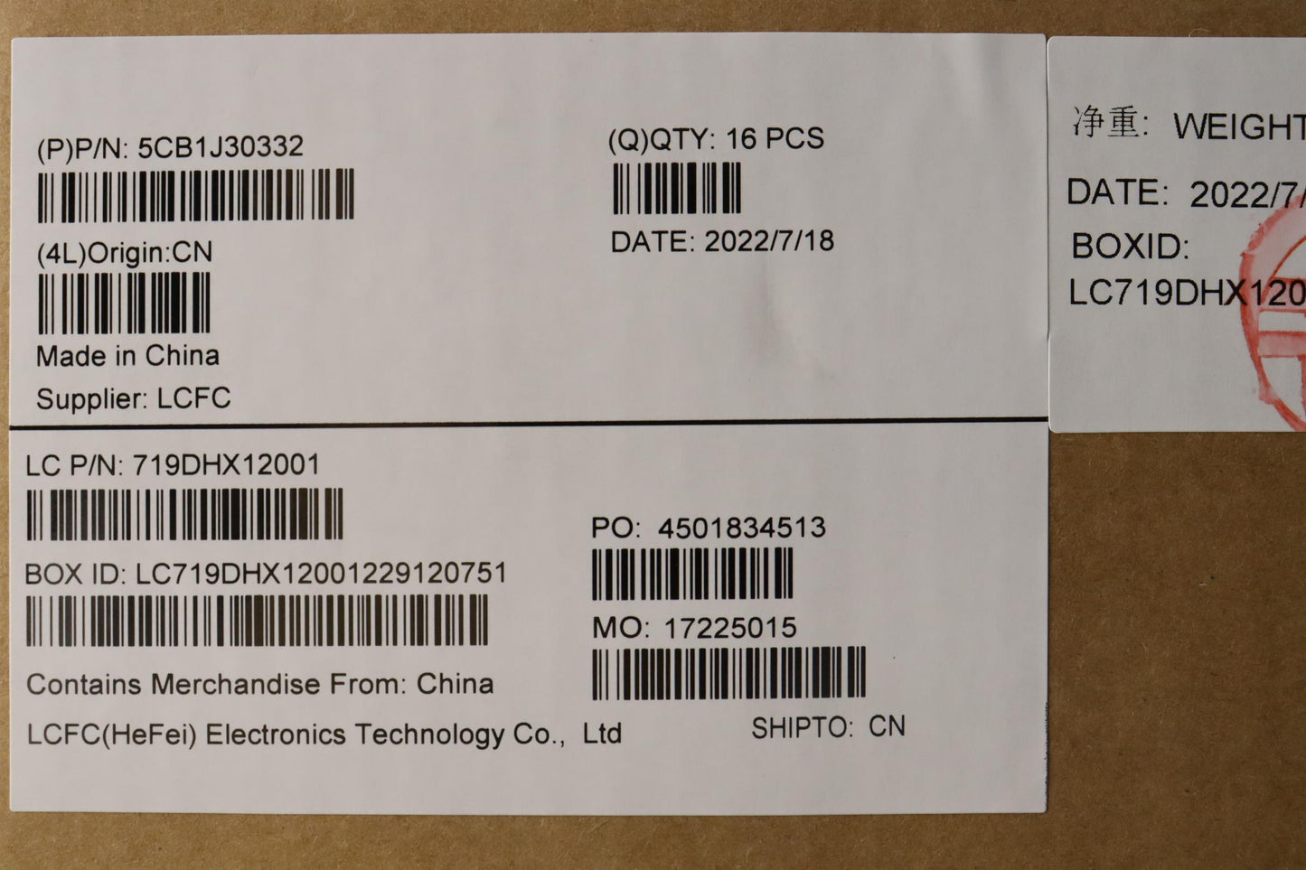 Lenovo Lower Case L82TK CG YG - 5CB1J30332