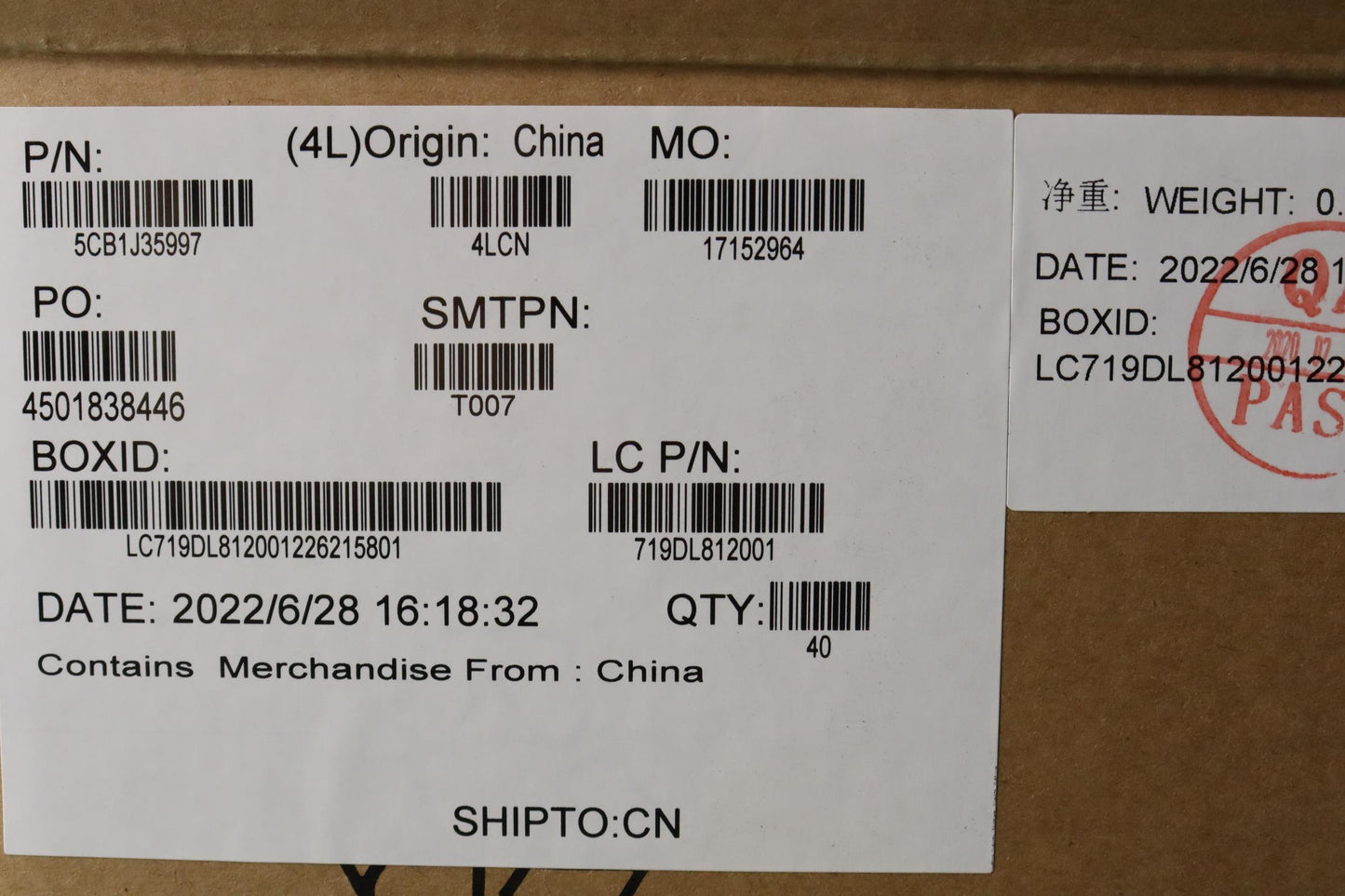 Lenovo Hinge Cover L 82TL SG - 5CB1J35997