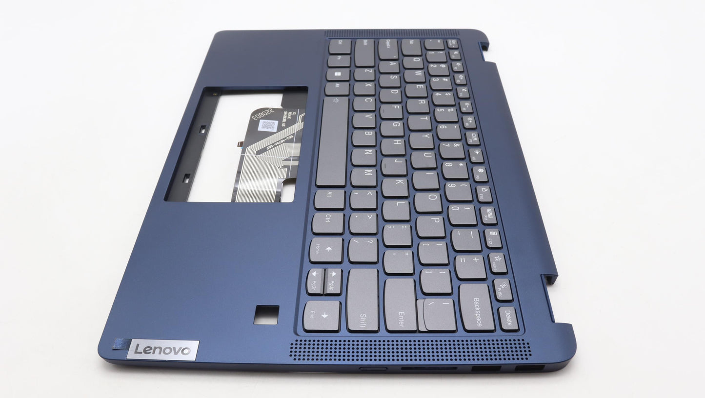 Lenovo C-Cover with Keyboard, USA English, Abyss Blue, Backlight - 5CB1K20715