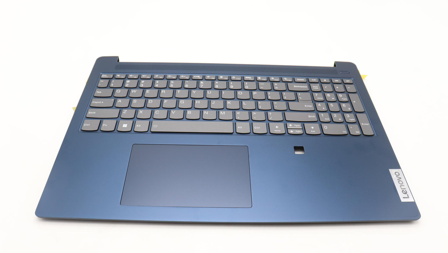 Lenovo Abyss Blue Backlit Keyboard with C-Cover, USA English, with Fingerprint Sensor - 5CB1L14286