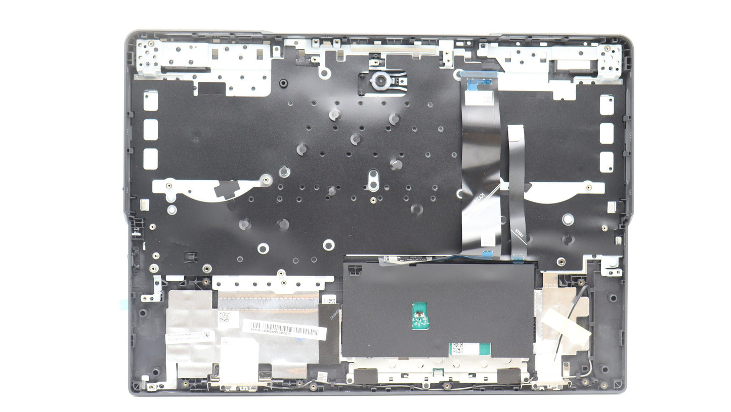 Lenovo C-Cover with Keyboard, USA English, Onyx Grey, Backlit - 5CB1L30862