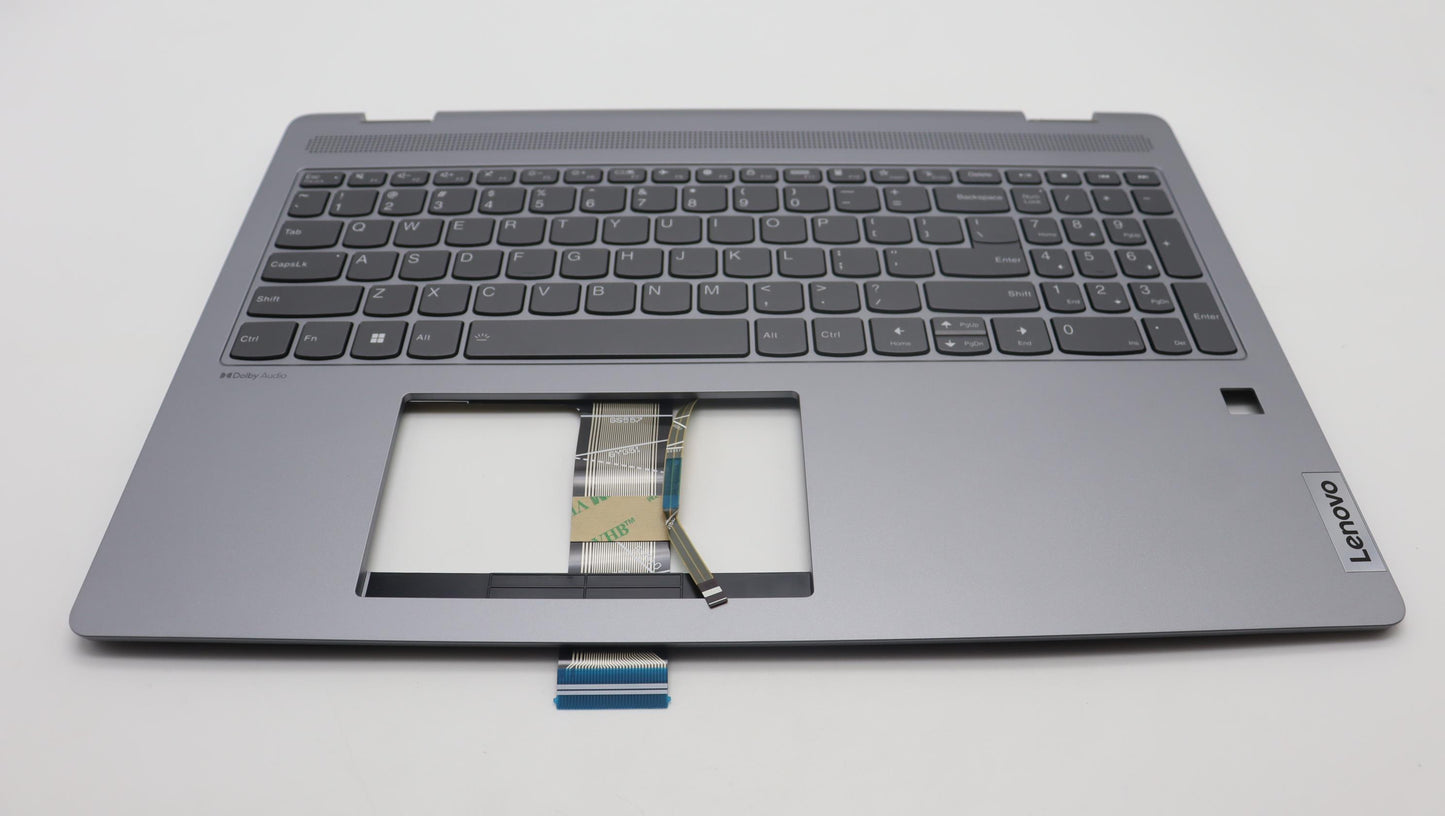 Lenovo C-Cover with Keyboard, USA English, Arctic Grey - 5CB1L30961