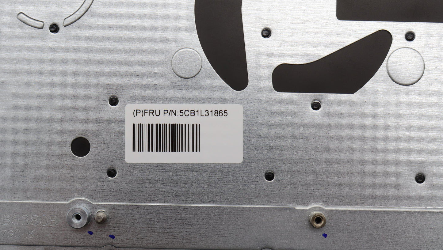 Lenovo Storm Grey C-Cover with USA English Keyboard, Non-Fingerprint - 5CB1L31865