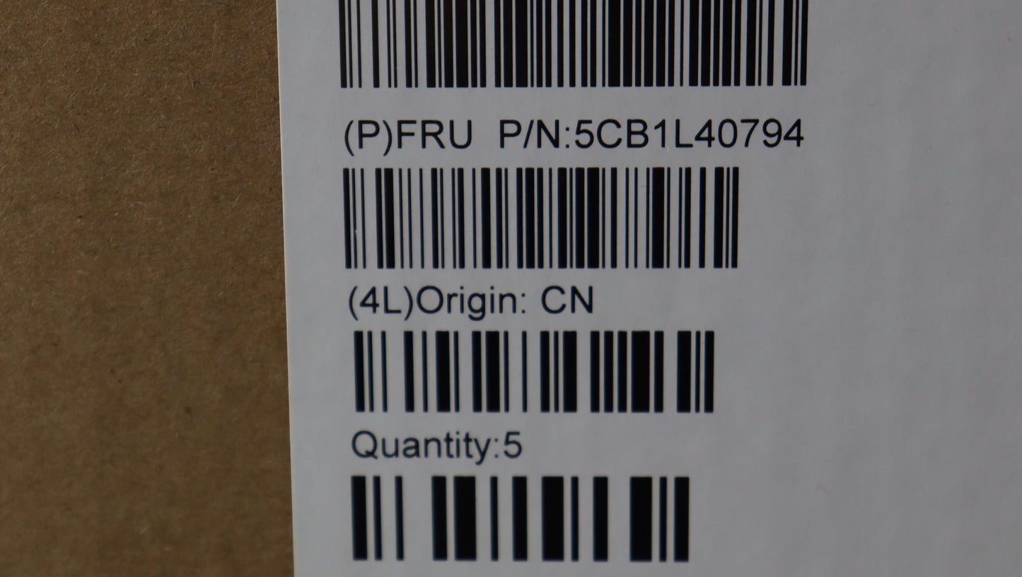 Lenovo USA English Keyboard with C-Cover, Storm Grey, Fingerprint Reader - 5CB1L40794