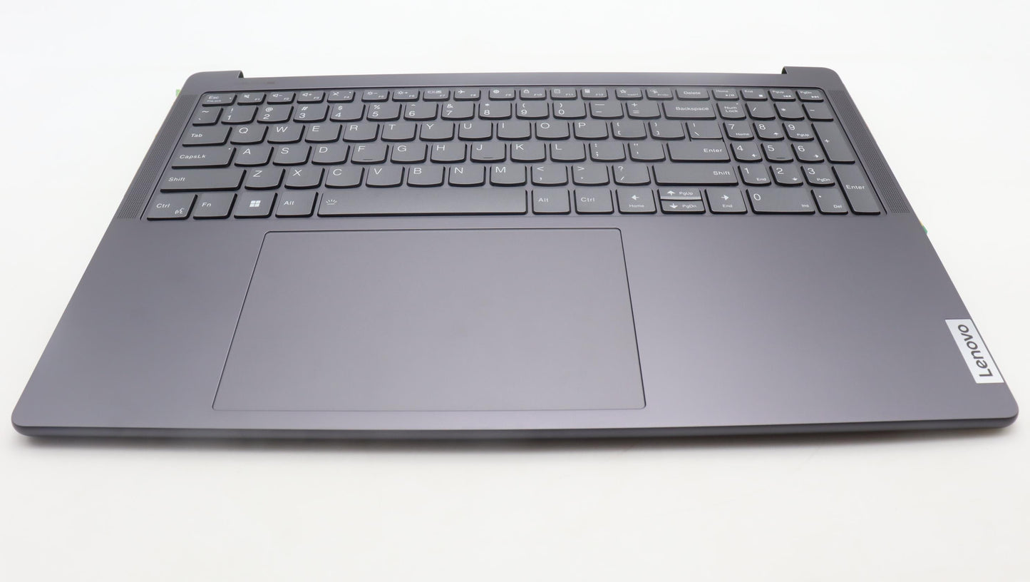 Lenovo - C-Cover with keyboard, USA English, Storm Grey - 5CB1L55141