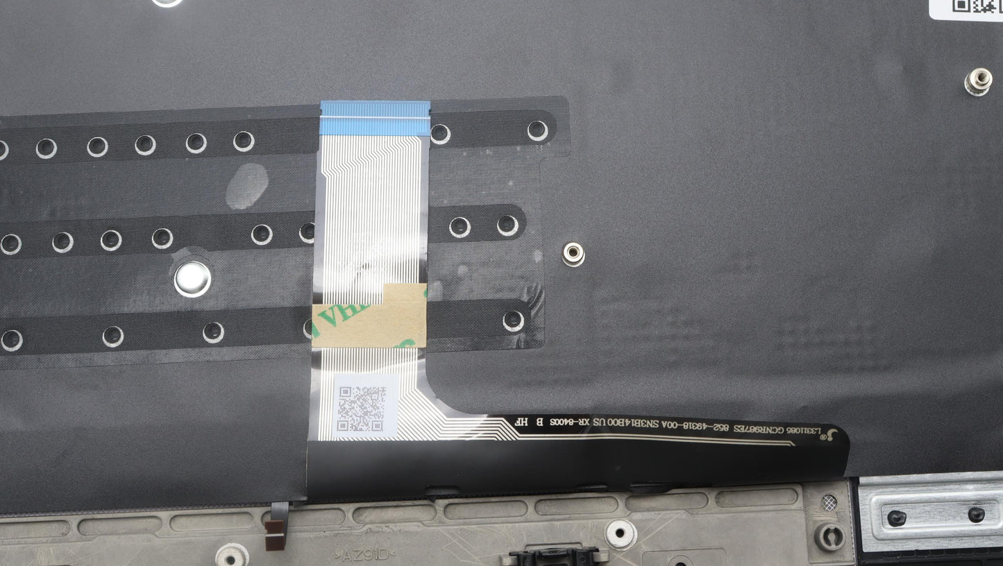 Lenovo - C-Cover with keyboard, USA English, Storm Grey - 5CB1L55141