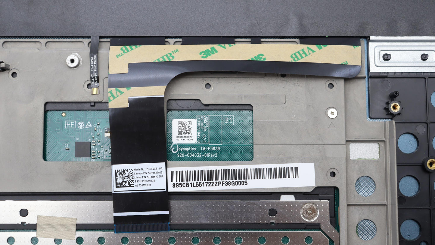 Lenovo Cover Upper Case Assembly Ukr_ - 5CB1L55172