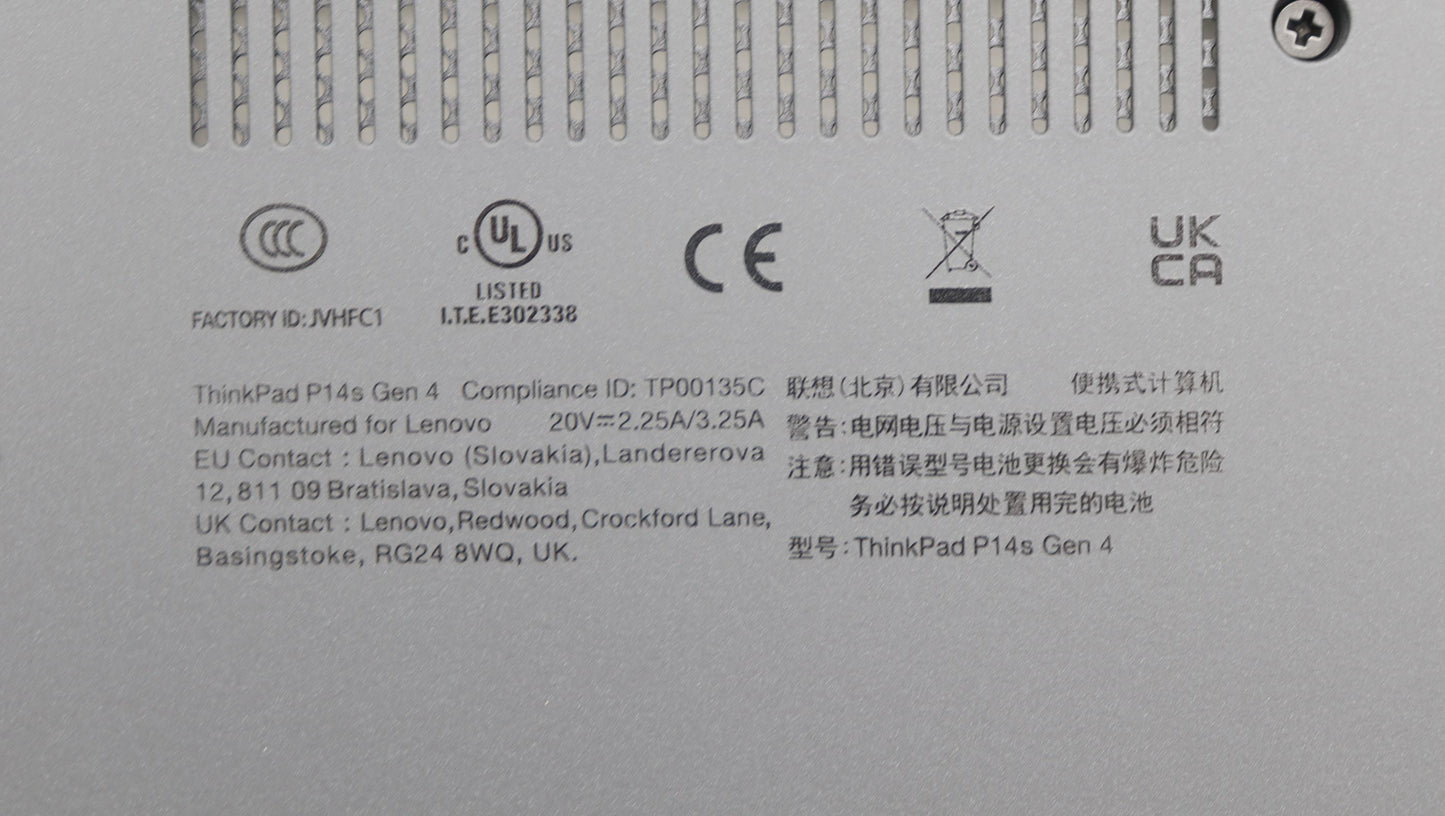 Lenovo KP4D5 D Cover UMA WW Assembly Black - 5CB1L57919