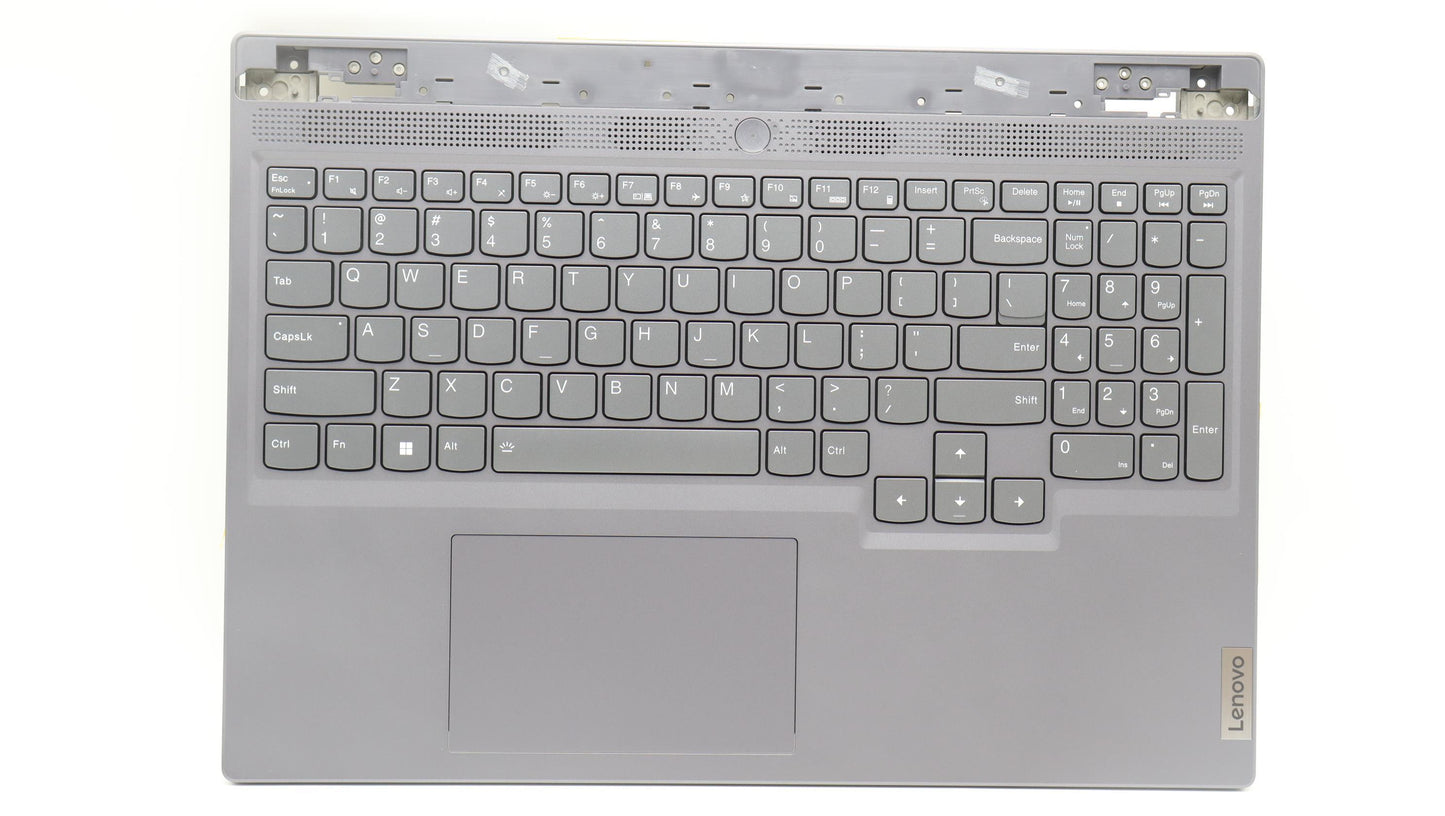Lenovo C-Cover with Keyboard, USA English, Slate Grey, Backlight - 5CB1L60073