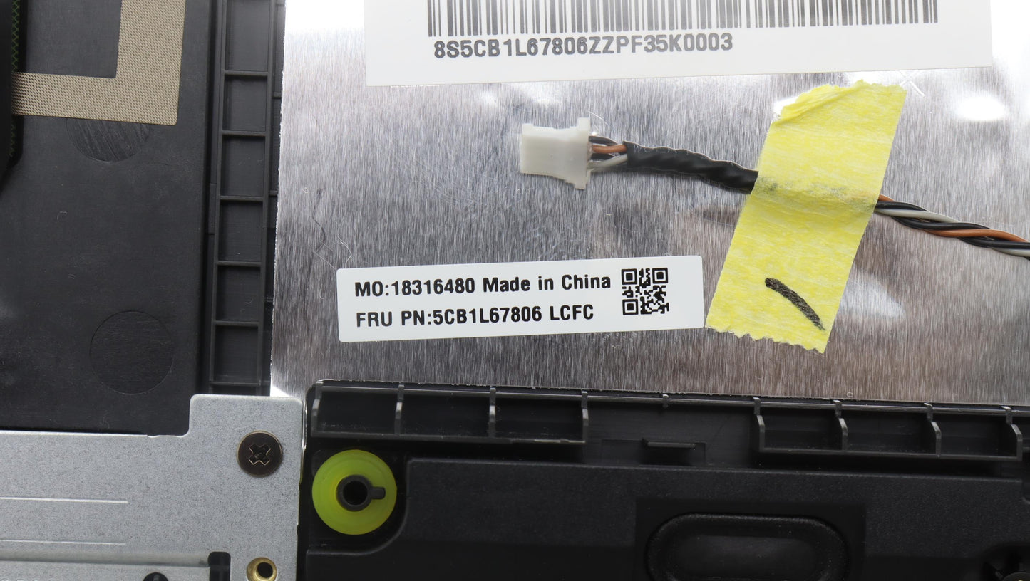 Lenovo Casing Upper Case Assembly English - 5CB1L67806
