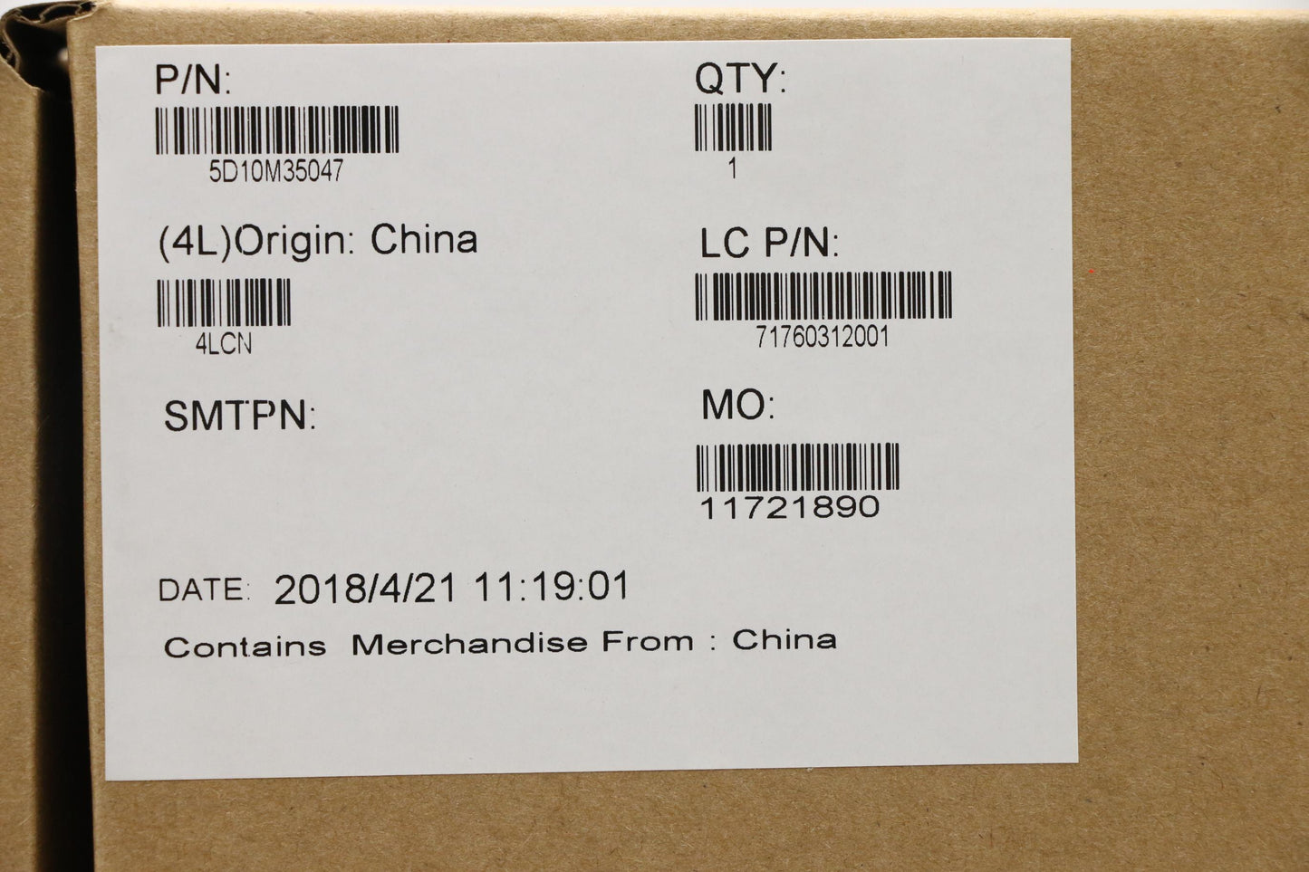 Lenovo FHD LCD Module - 5D10M35047