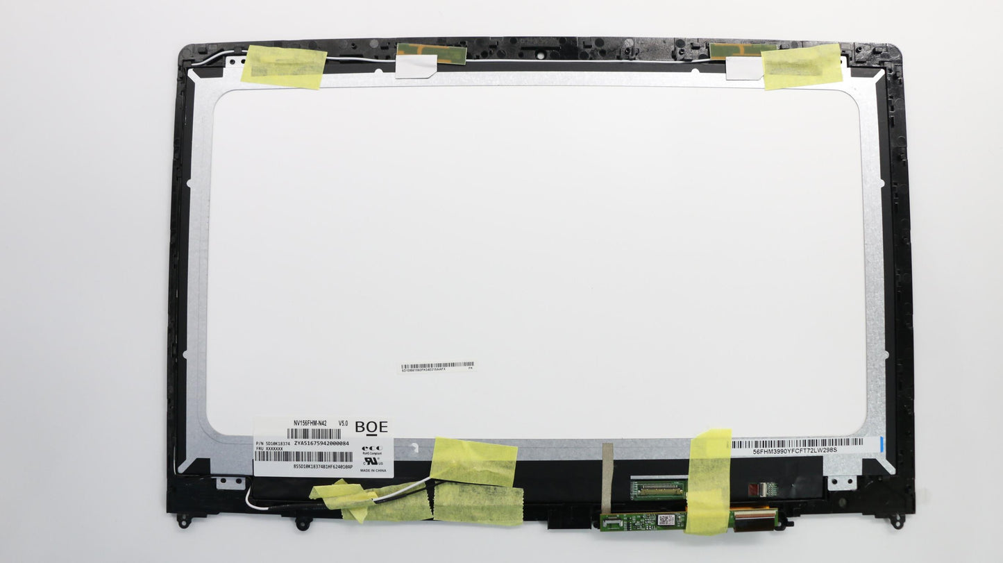 Lenovo LCD Module, 15.6" FHD, Touch, Anti-Glare, IPS, 250 nits - 5D10M41860