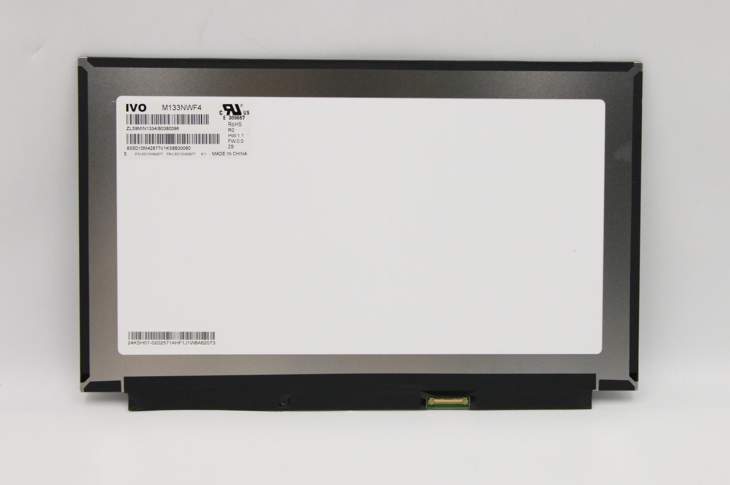 Lenovo 13.3" FHD Display Panel, Non-Touch, Anti-Glare, IPS, 300nit - 5D10M42877