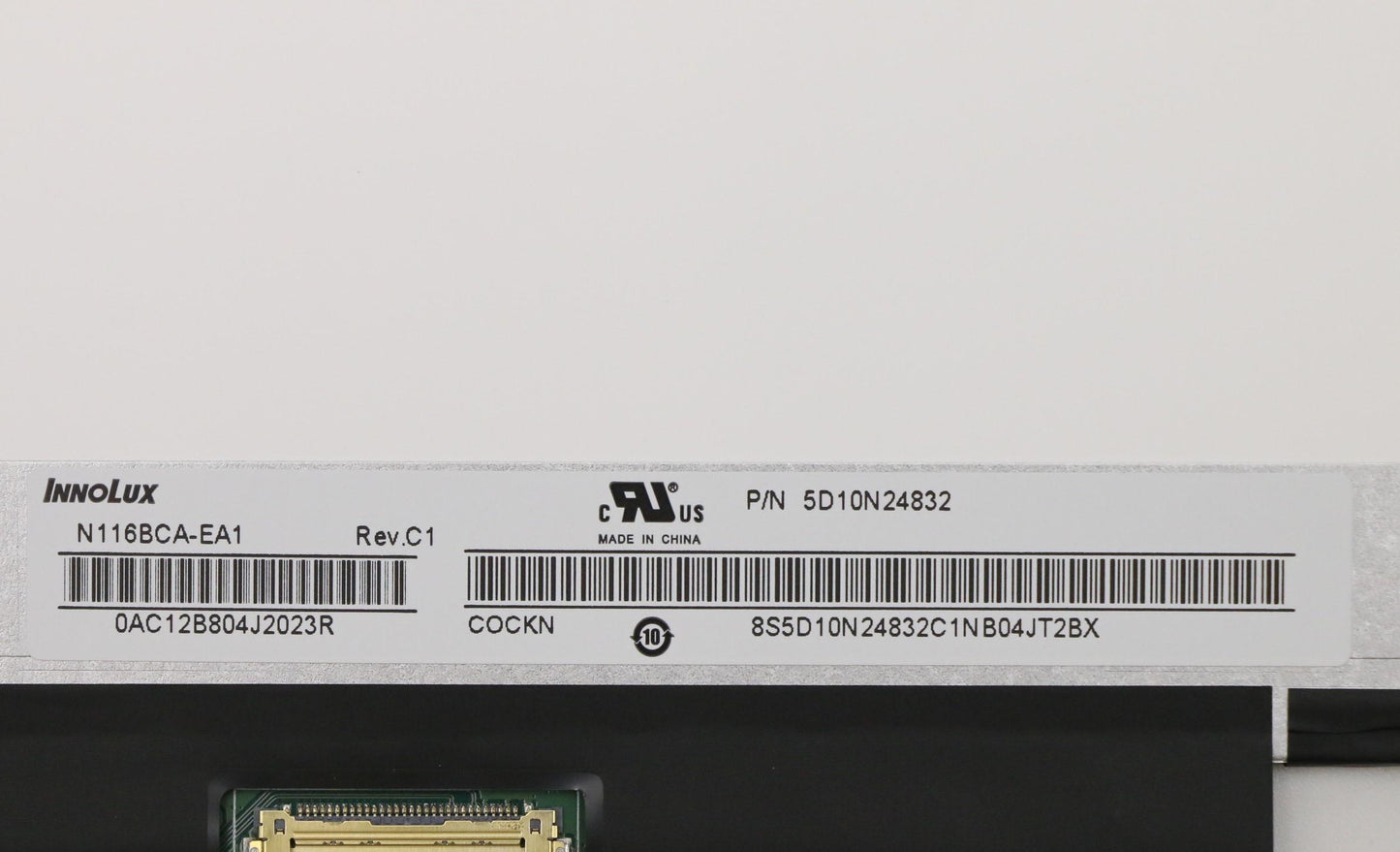 Lenovo 11.6" HD Display, Non-Touch, Anti-Glare, IPS - 5D10N24832