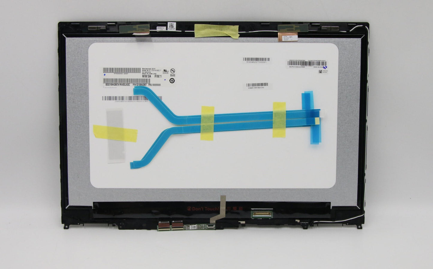 Lenovo 15.6" FHD LCD Module, Touch, Glare, IPS, 250nit - 5D10N46974