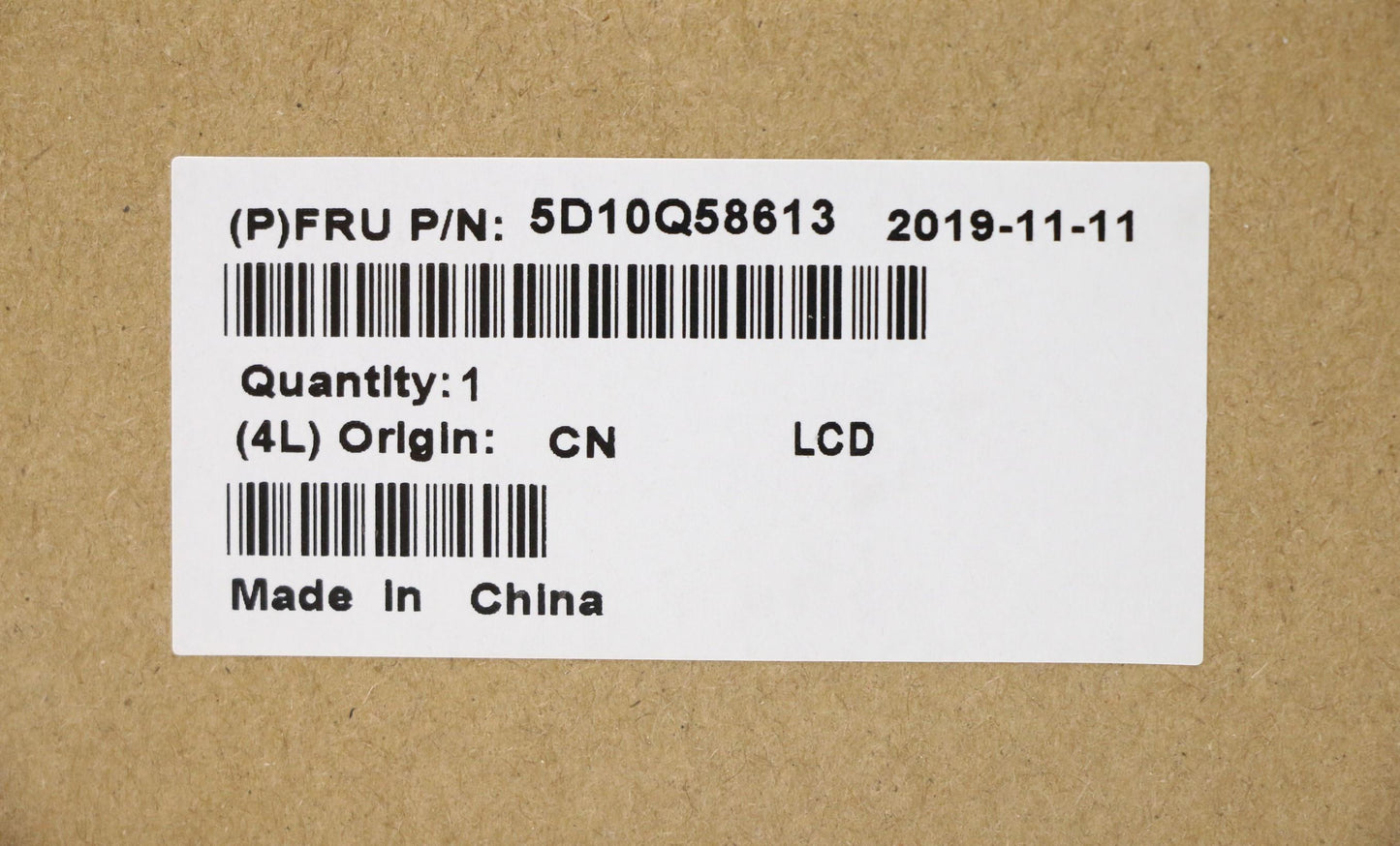 Lenovo 15.6" FHD Touch LCD Module 300nits, IPS, Anti-Glare - 5D10Q58613