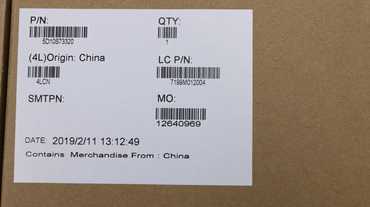 Lenovo 13.9" UHD Touch Glossy IPS Display Module, 300nit - 5D10S73320