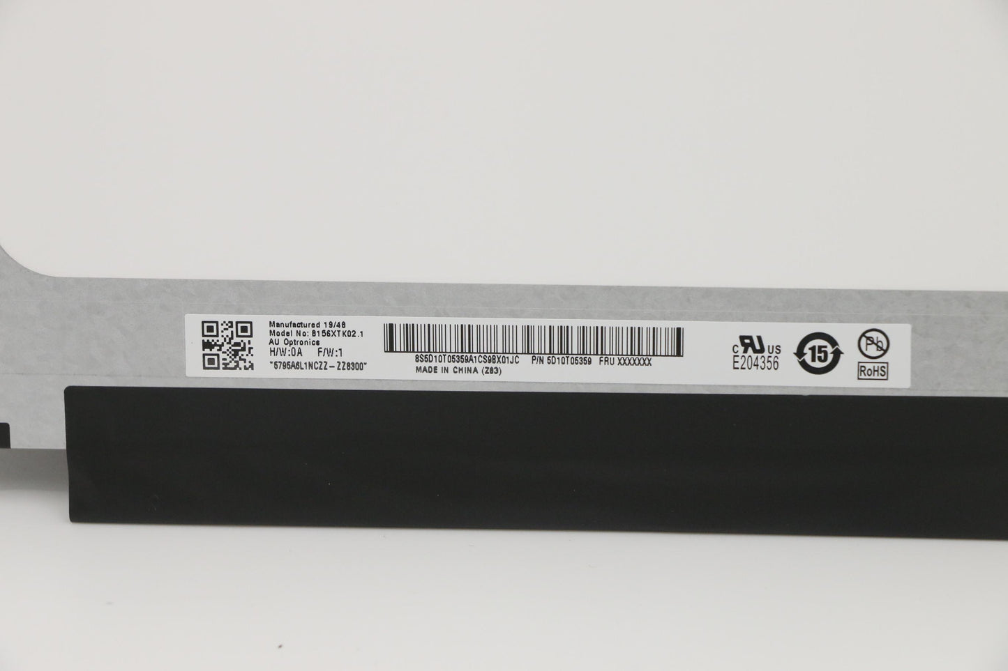 Lenovo 15.6" HD Touch LCD Panel, Anti-Glare, TN, 220nit - 5D10T05359