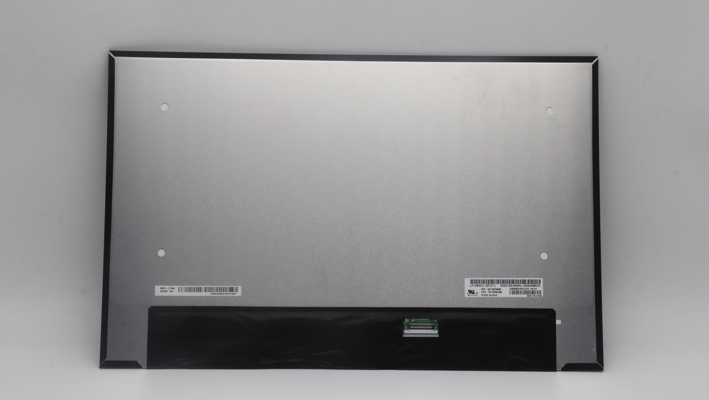 Lenovo 16" WUXGA Display, Non-Touch, Anti-Glare, IPS, 300 nits, 45% NTSC - 5D10V82409