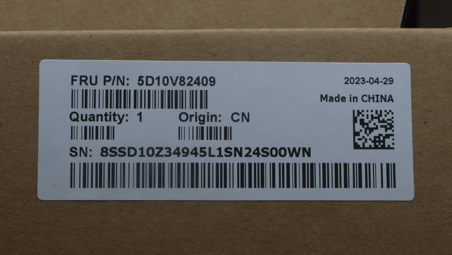 Lenovo 16" WUXGA Display, Non-Touch, Anti-Glare, IPS, 300 nits, 45% NTSC - 5D10V82409