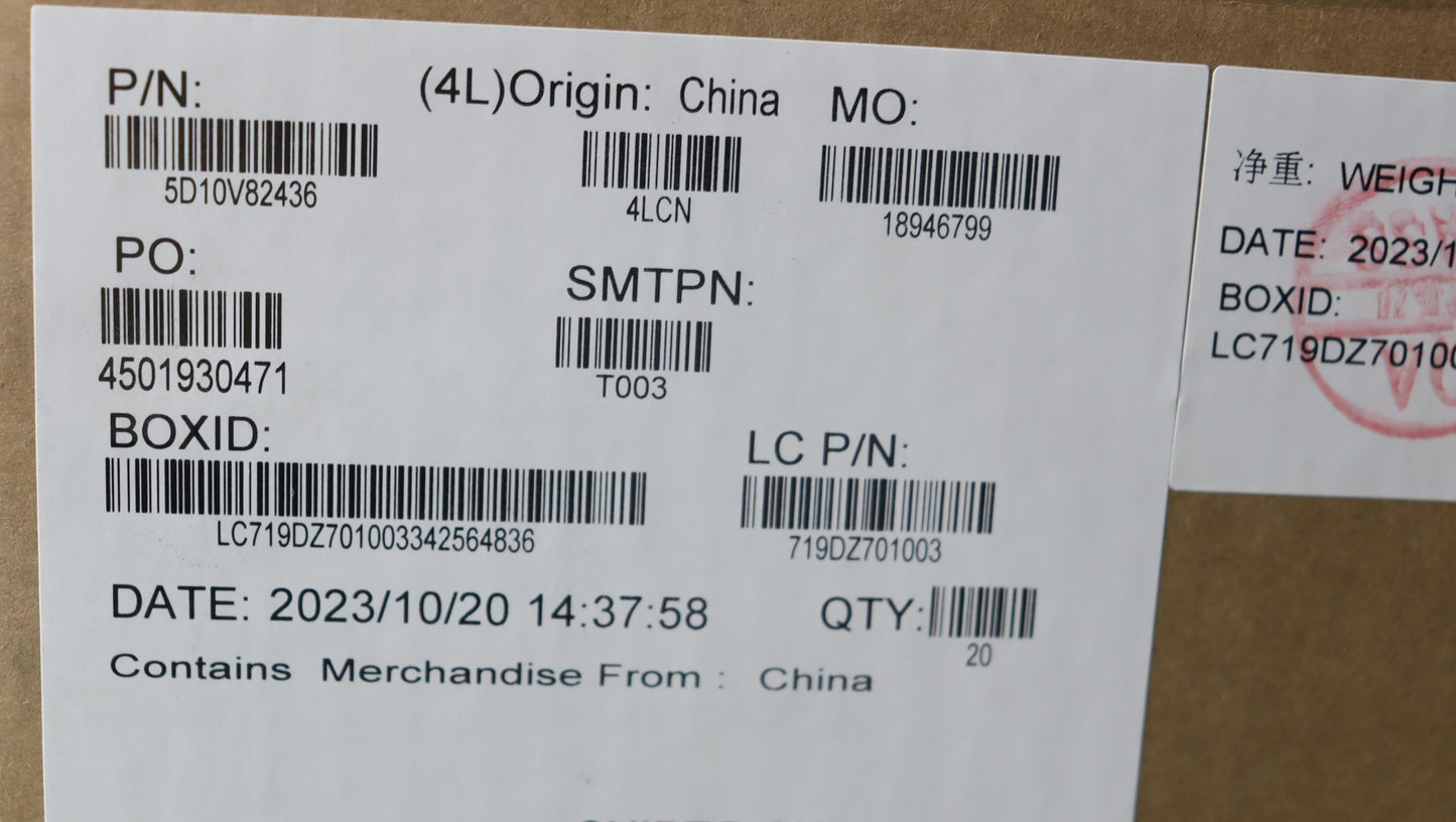 Lenovo WCM ESP-201B-18C-5 NDA-V Pen - 5D10V82436