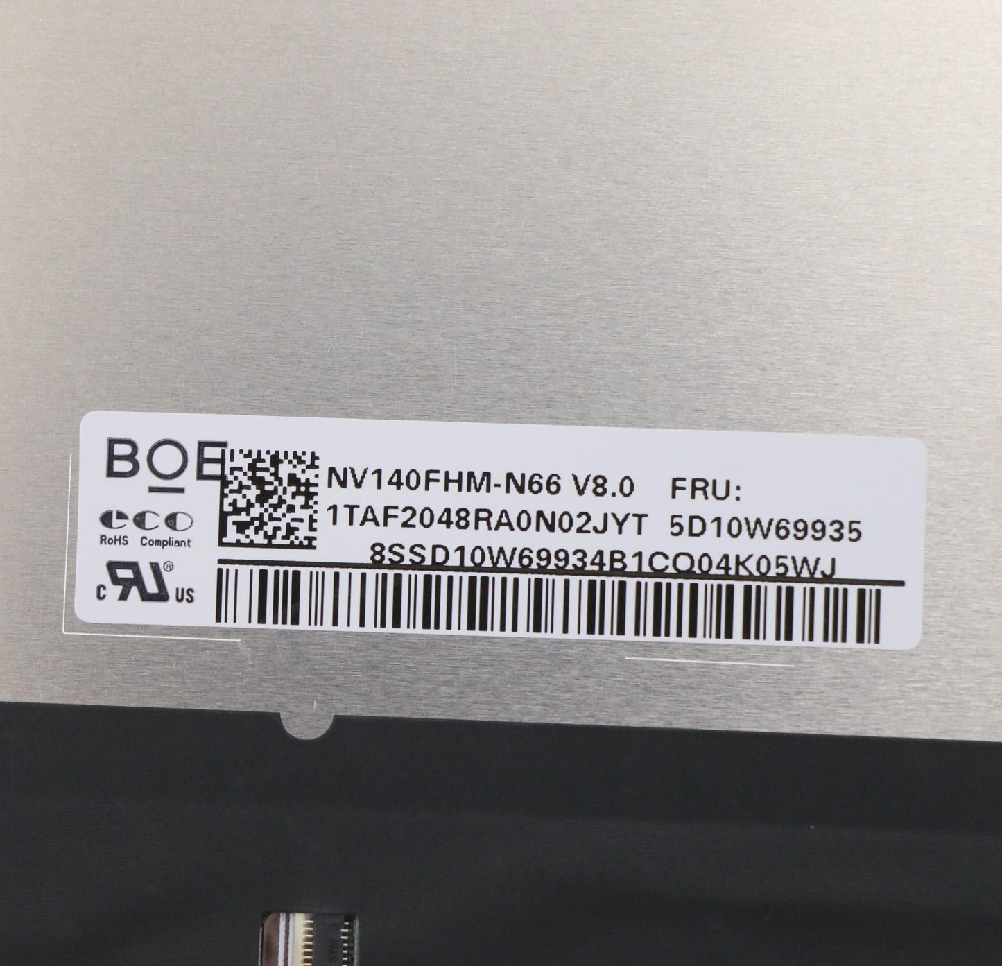 Lenovo 14" FHD Display Panel, Anti-Glare, IPS, 300nit, 100% sRGB - 5D10W69935