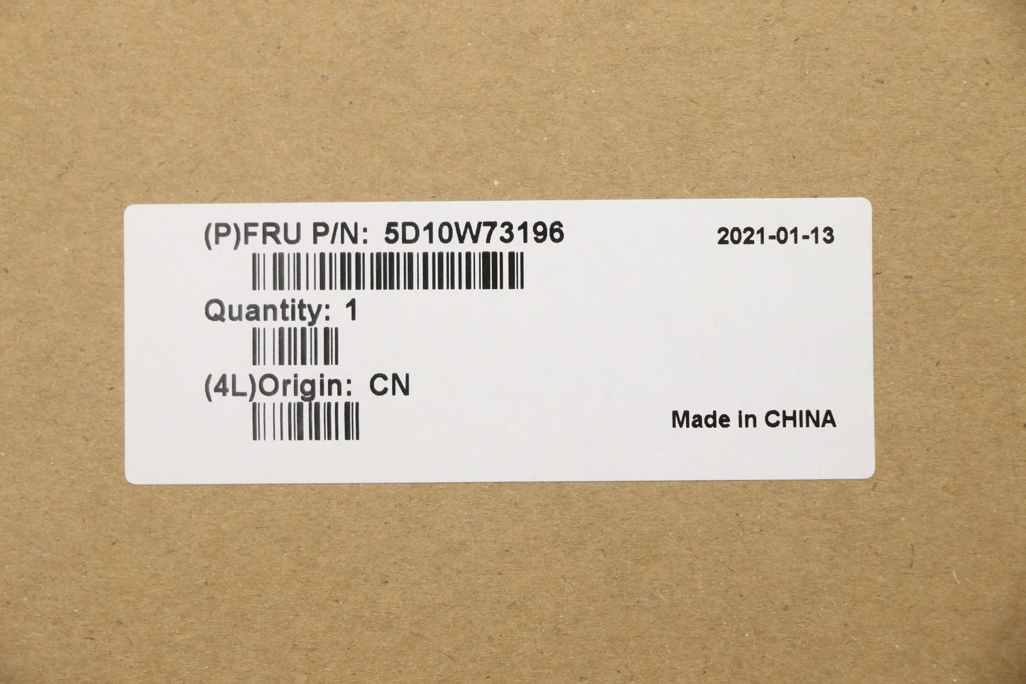 Lenovo 15.6" HD Display, Non-Touch, Anti-Glare, TN, 220 nits, 45% NTSC - 5D10W73196