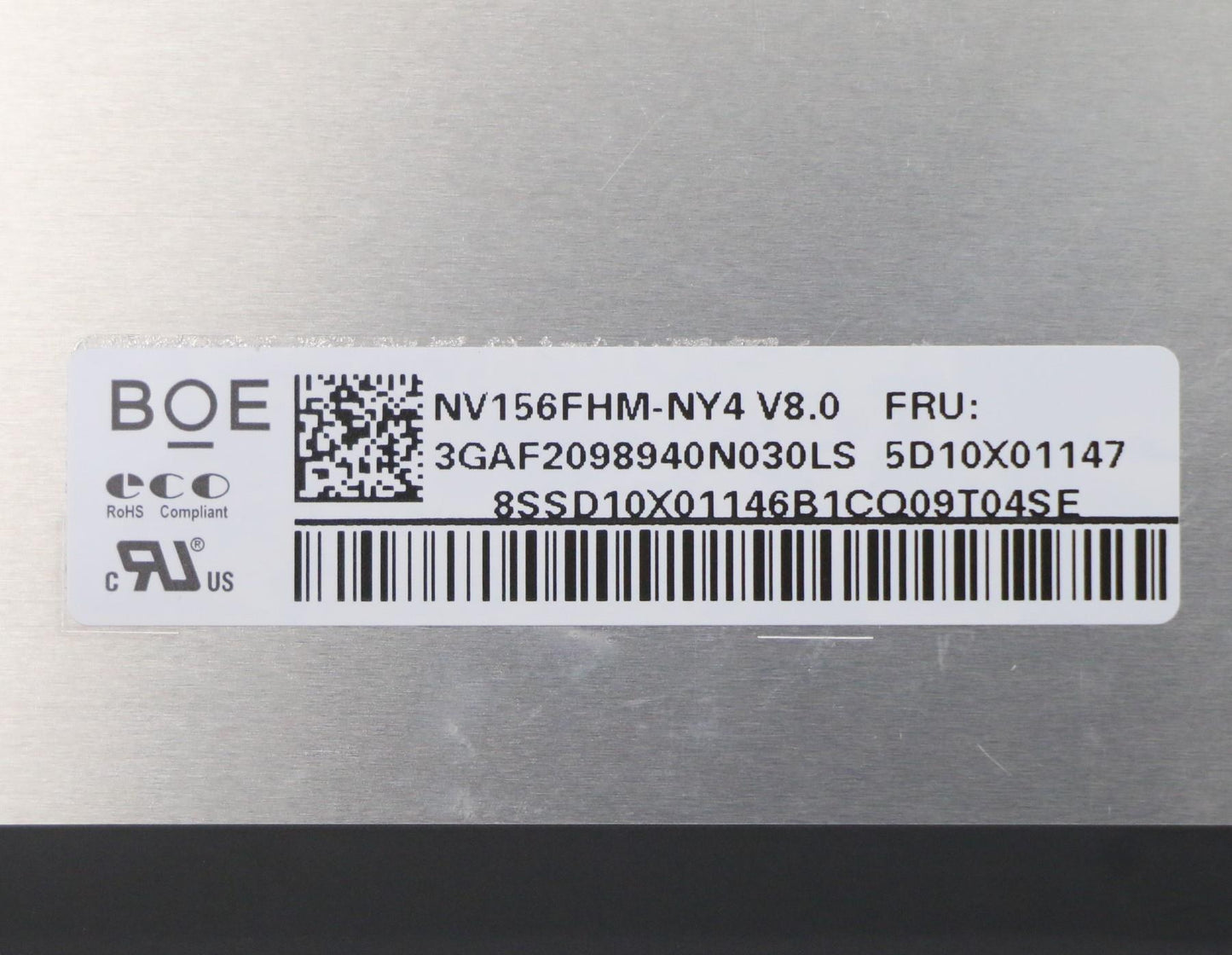 Lenovo - DISPLAY, 15.6", FHD, Non-Touch, Anti-glare, IPS, 300nit, 100% sRGB - 5D10X01147