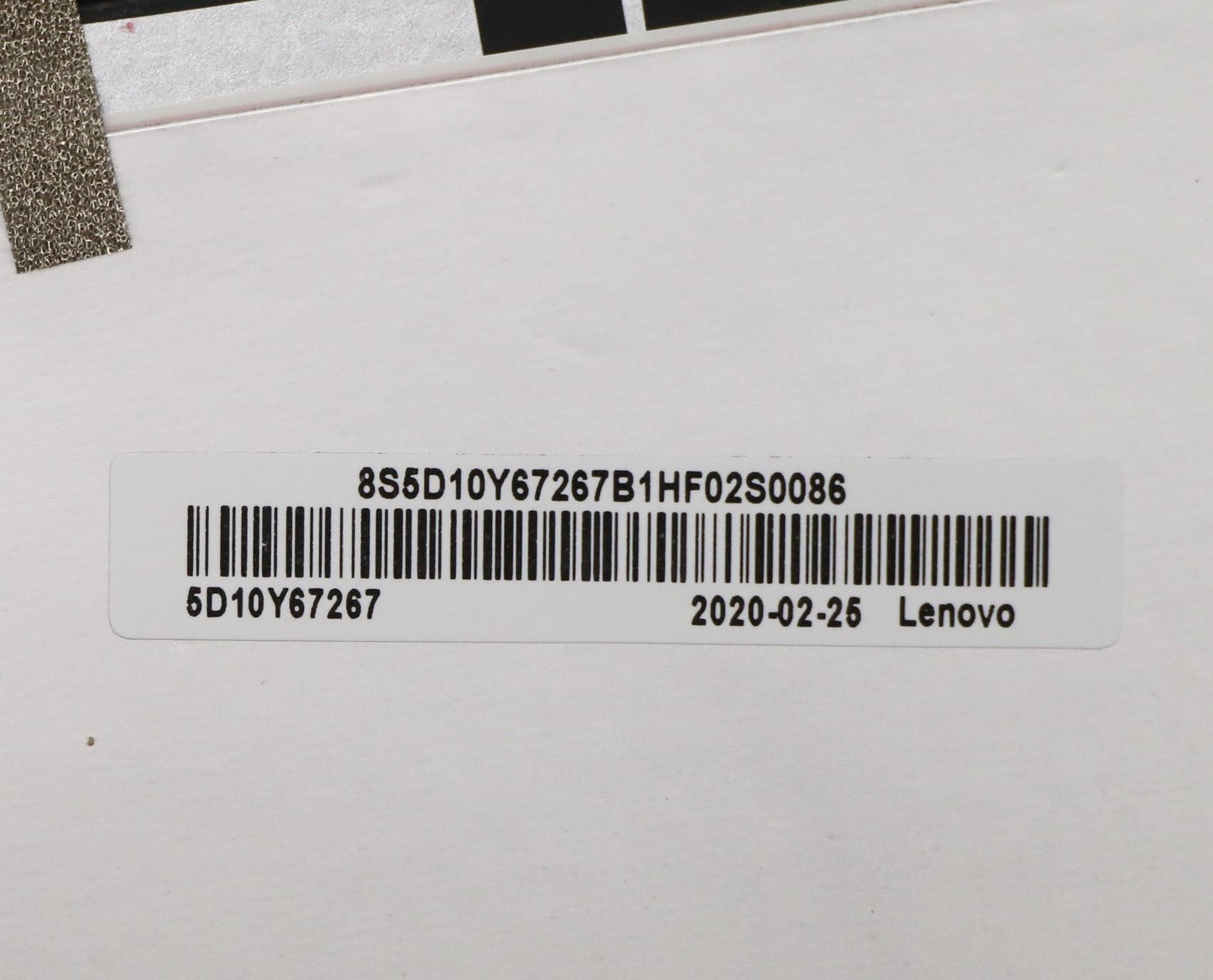 Lenovo 16-inch 2.5K Touchscreen IPS Display 500nit - 5D10S39899