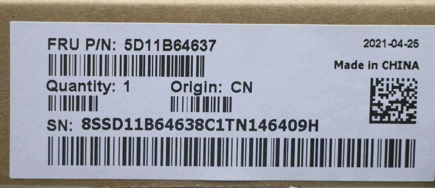 Lenovo DISPLAY, 14", FHD, Touch, Anti-Glare, IPS, 300nit, 45% NTSC - 5D11B64637