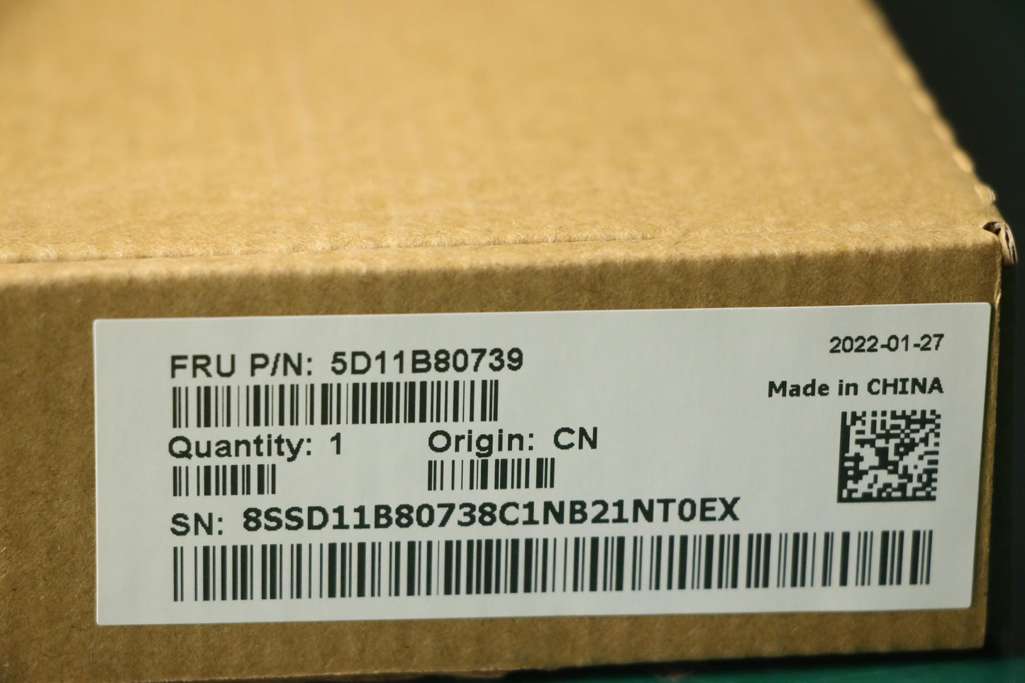 Lenovo - Display, 15.6", FHD, Non-Touch, Anti-Glare, IPS, 300 nits - 5D11B80739