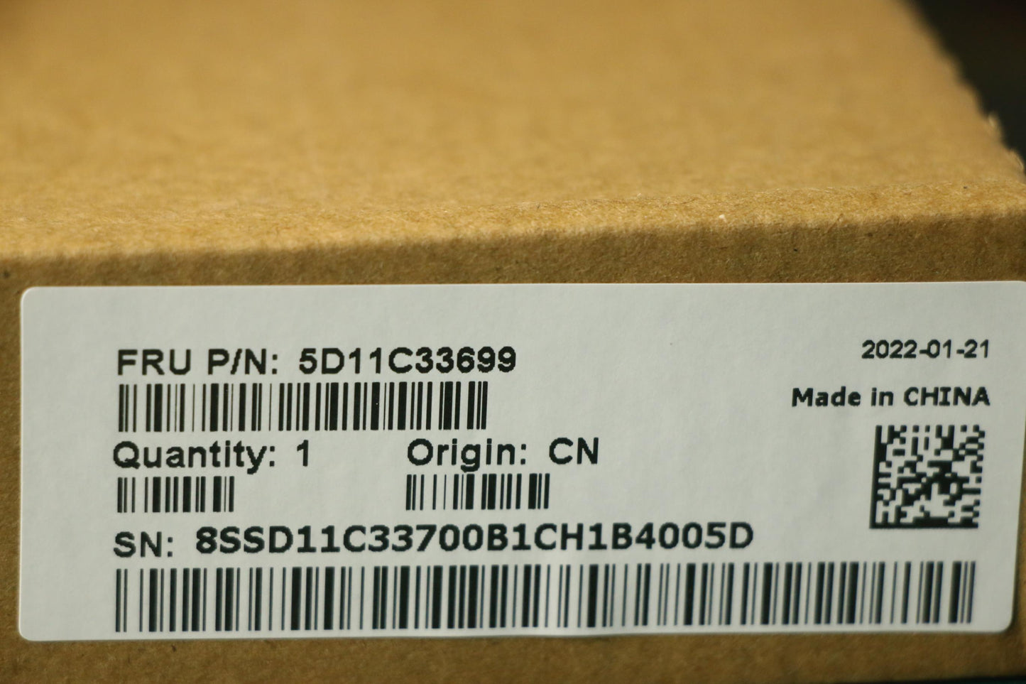 Lenovo Display, 15.6", FHD, Touch, Anti-Glare, IPS, 300nit, 45% Color Gamut - 5D11C33699