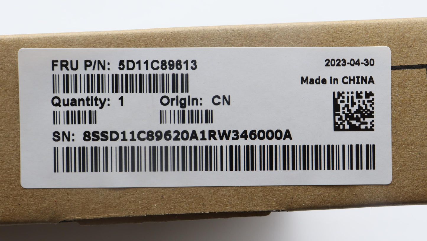 Lenovo Display Panel, 15.6", FHD, Non-Touch, Anti-Glare, IPS, 250nit, 45% NTSC - 5D11C89613