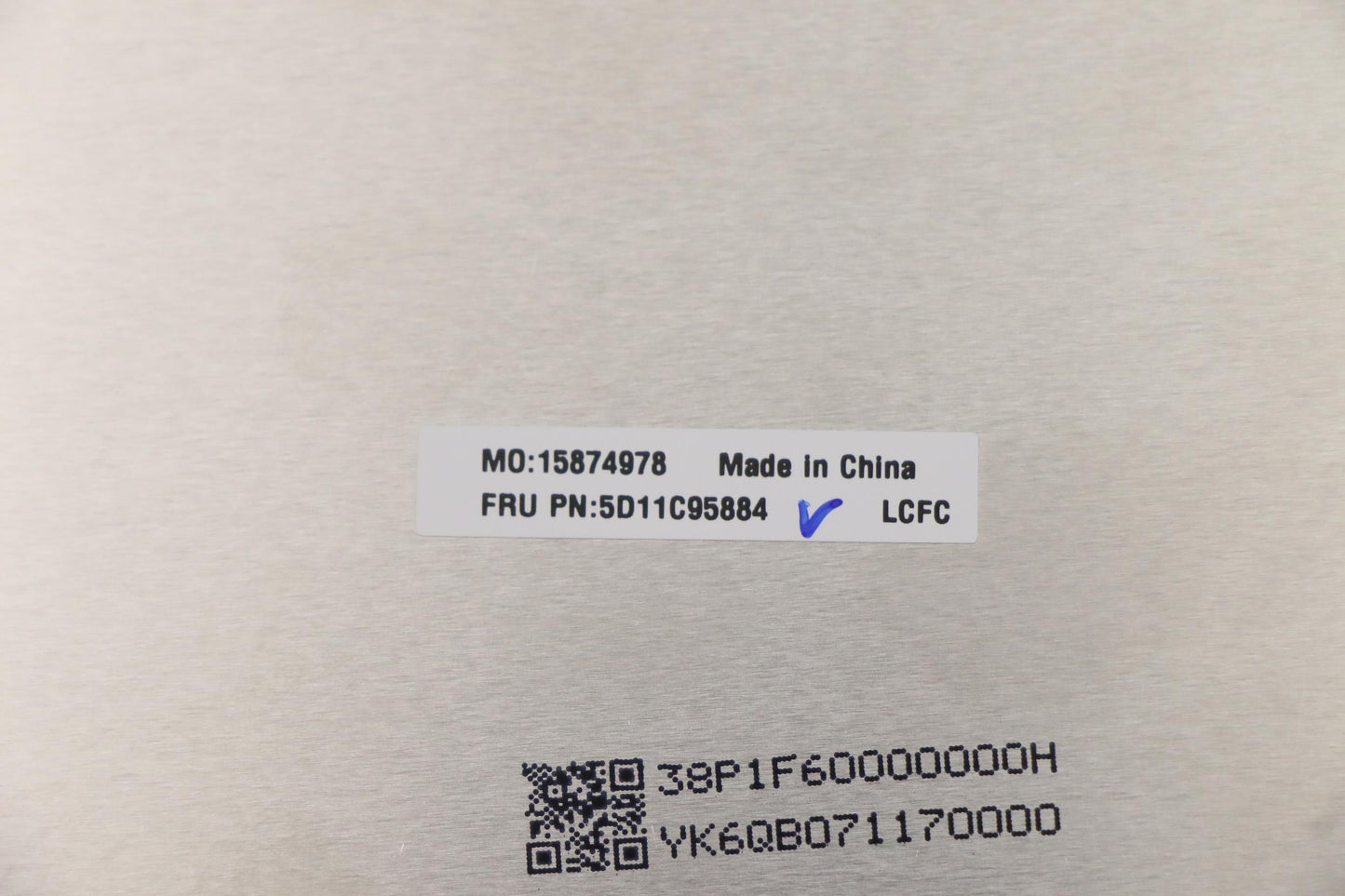 Lenovo LCD Module, 15.6", UHD, Non-Touch, Anti-Glare, IPS, 600nit, 100% Adobe, Colour Calibration - 5D11C95884