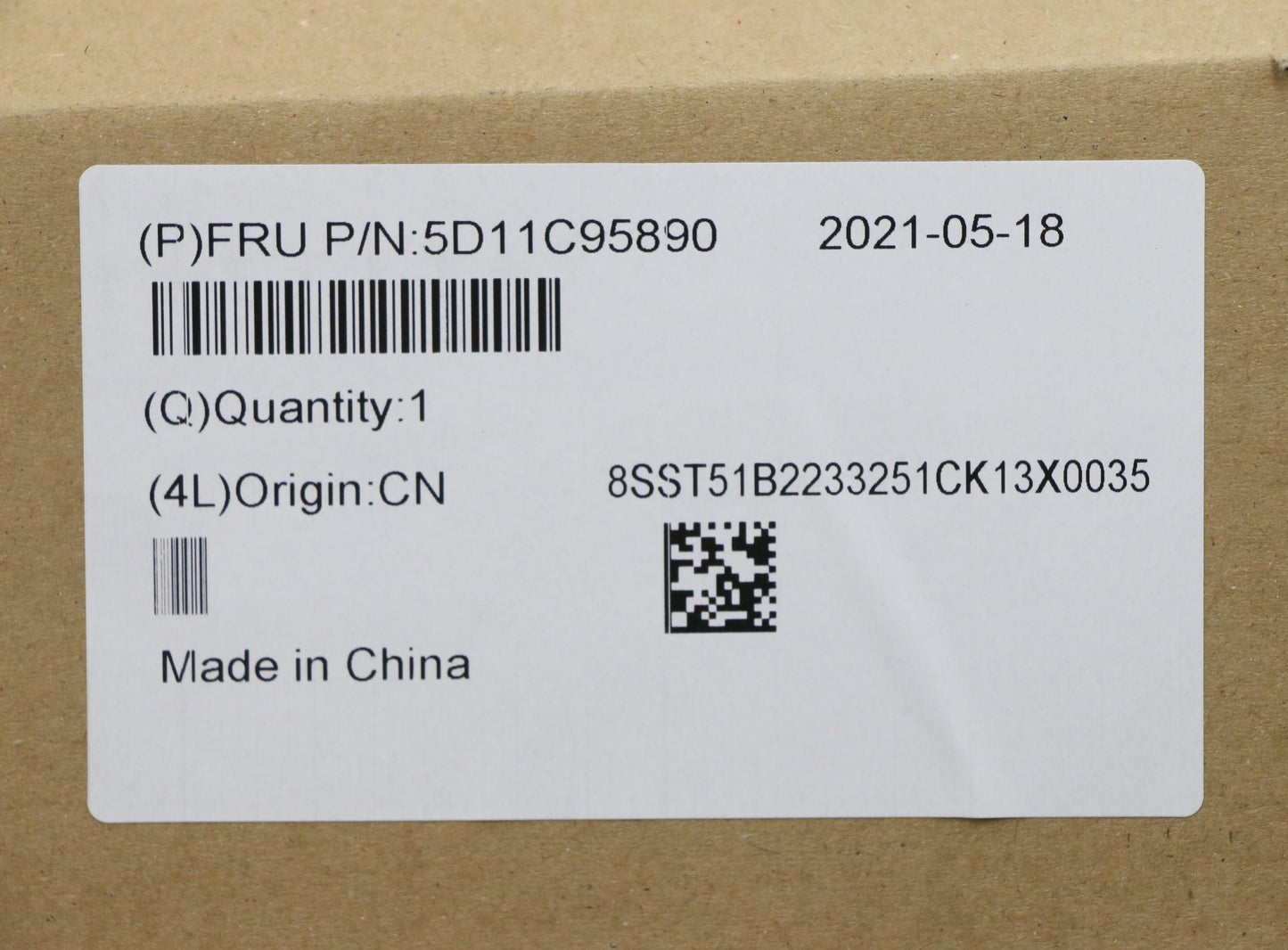 Lenovo Touch LCD Module Display, LAI+AUO - 5D11C95890