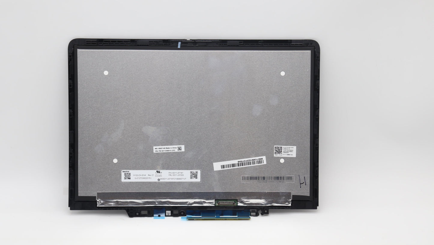 Lenovo - LCD Module, 12.2", WUXGA, Touch, Anti-Glare, IPS, 300nit, 50% NTSC - 5D11C95914
