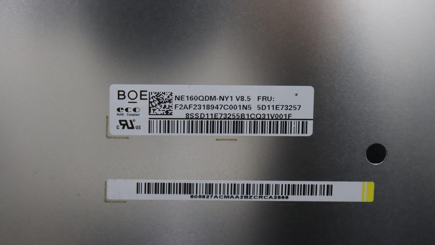 Lenovo Display BOE NE160QDM-NY1 V8.5 - 5D11E73257
