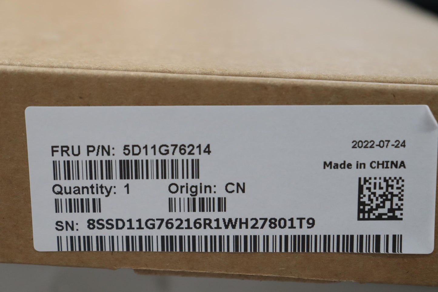 Lenovo 13.3" WQXGA Display, Non-Touch, Anti-Glare, IPS, 400 nits, 110% sRGB - 5D11G76214