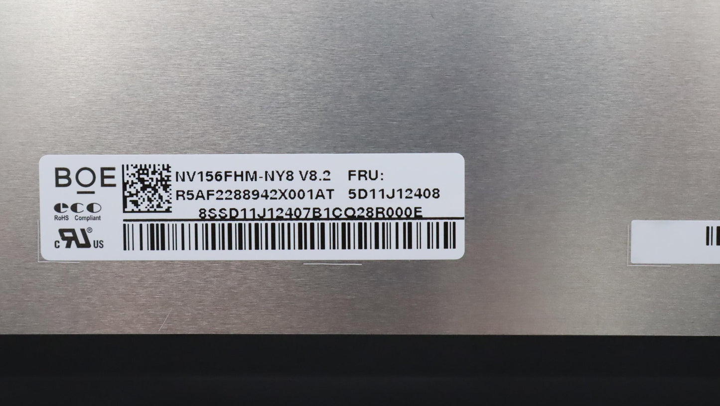 Lenovo 15.6" FHD LCD Panel, Non-Touch, Anti-Glare, IPS, 300nit, 100% sRGB - 5D11J12408
