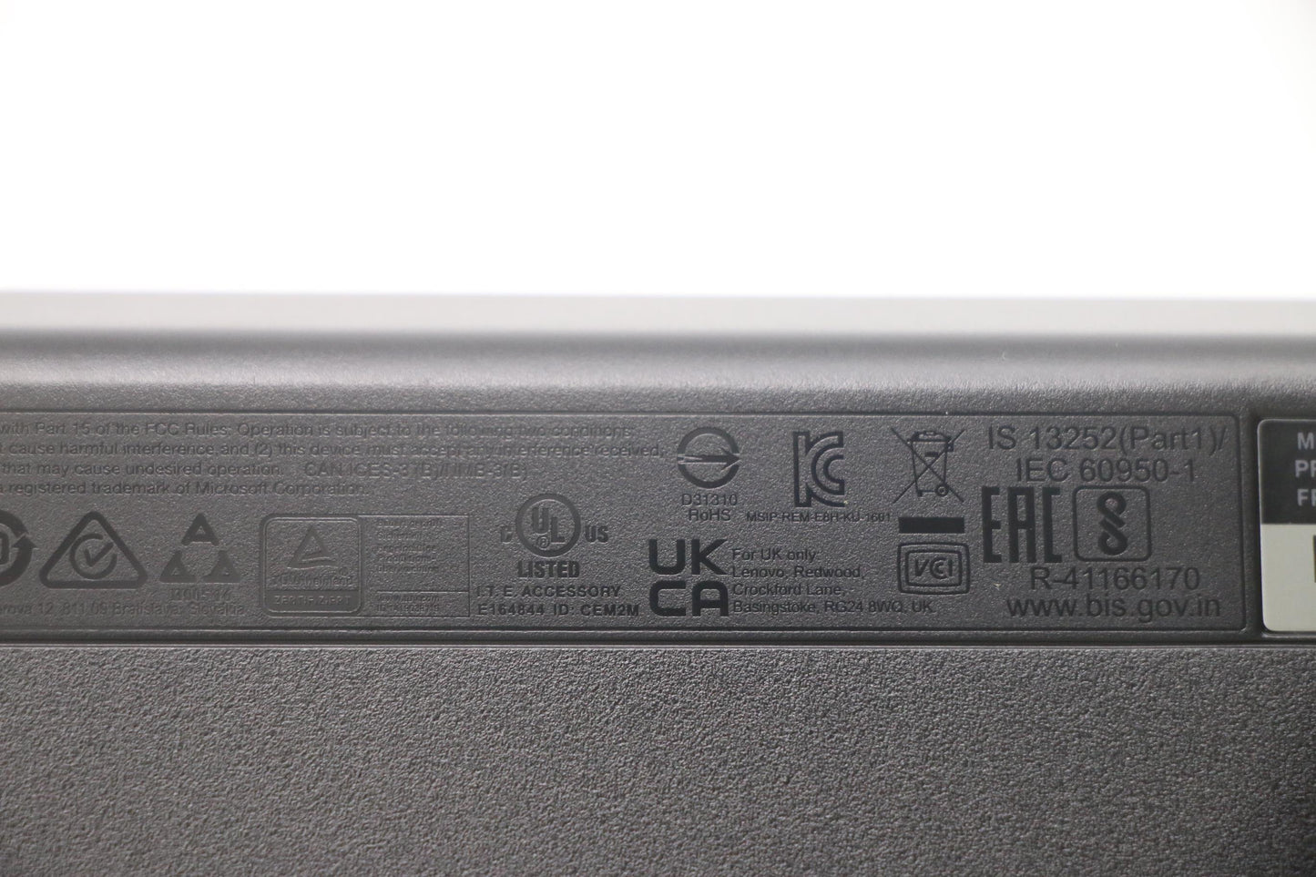 Lenovo Dt_Kyb Usb Calliope Kb Bk Spa - 5D50U84465