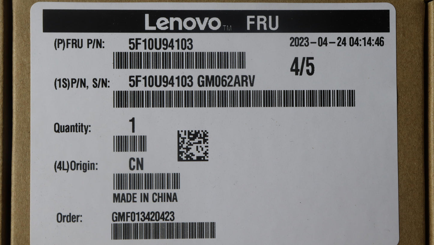 Lenovo Two-Sided 2280 M2 SSD HS, TSL - 5F10U94103