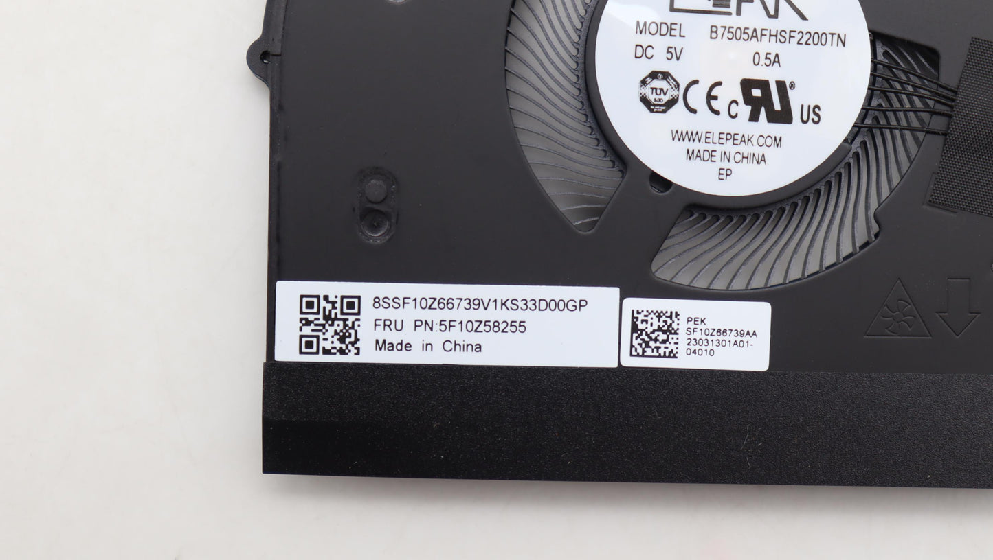 Lenovo Fan Assembly for Fenrir 2.0 AMD, Peak LFR-1 - 5F10Z58255