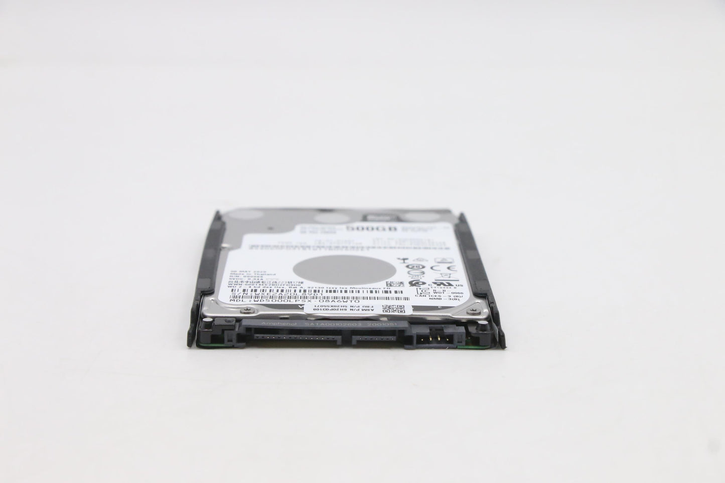 Lenovo 500GB HDD, 2.5", 7mm, 7200 RPM, SATA, Standard, WD - 5H20X55071